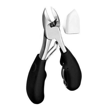 Toenail Clippers for Thick & Ingrown Toe Nails Heavy Duty Precision Nail Scissors Super Sharp Curved Blade Grooming Tool opove