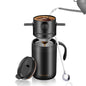 3pcs Camping Coffee Maker Pour Over Coffee Maker Set，Camp Pour Over Set，Portable Coffee Kit for Travel, Camping, Offices, Backpacking