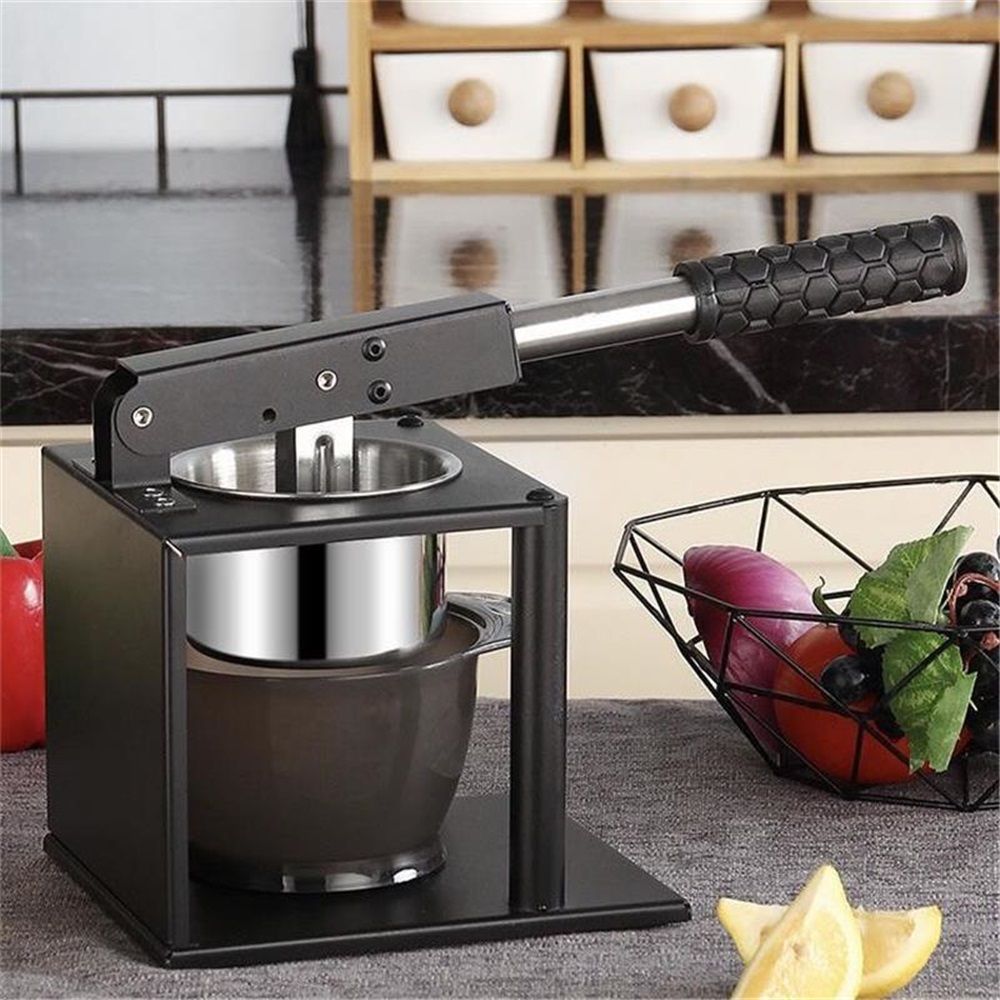 Potato Ricer Masher with 2 Interchangeable Discs Hand Food Press for Mashed Potatoes, Avocados Puree or Fruit Juicer Squeezer for Citrus Pomegranate Lemon Orange Lime