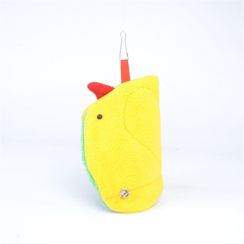 2 pack Winter Warm Bird Hammock Tent Parrots Hanging Nest Shed Hut, Small Birds Soft Plush Sleeping Bed Hideaway Cave for Parakeets , Birdcage Perch Stand Swing Toy
