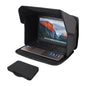 Laptop Sun Shade,Lightweight Laptop Sun Glare Shield Privacy Cover for Working Outside,Computer Privacy Hood Foldable and Portable Shield Cover Computer Hood Outside Glare 12-14''Pat