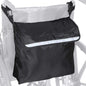 Wheelchair Pouch Bag, Wheelchair Backpack Pockets Wheelchair Bags to Hang on Back Rollator Bag Carry Accessories Storage Bag