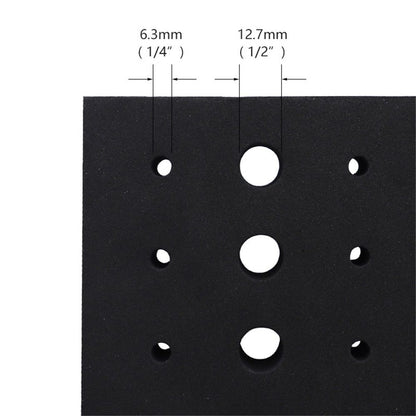 Router Bit Storage Inserts for 110 Bits, 50PCS 1/2" and 60PCS 1/4" Shank Router Bits, Routers Bit Holder, Bits Organizer with High Density Foam, Fits Toolbox, Drawer, Workstation