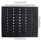 Router Bit Storage Inserts for 110 Bits, 50PCS 1/2" and 60PCS 1/4" Shank Router Bits, Routers Bit Holder, Bits Organizer with High Density Foam, Fits Toolbox, Drawer, Workstation
