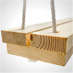 Natural Safe Wooden Accessories Large Durable Ladder for Poultry Run Rooster Hens Chicks Pet Parrots Macaw Entertainment Stress Relief for Birds（30*7.6*120cm）