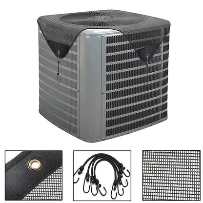Central Air Conditioner Cover for Outside Units71*71CM Top Universal Outdoor AC Cover Defender (Mesh,)