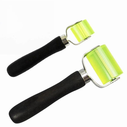 2 Size Car Sound Deadener Rolling Wheel Roller for Easy Application (17.5*5cm+17*3.1cm) – Noise Insulation & Vibration Dampening Tool for Automotive Audio & Heat Mat Installation
