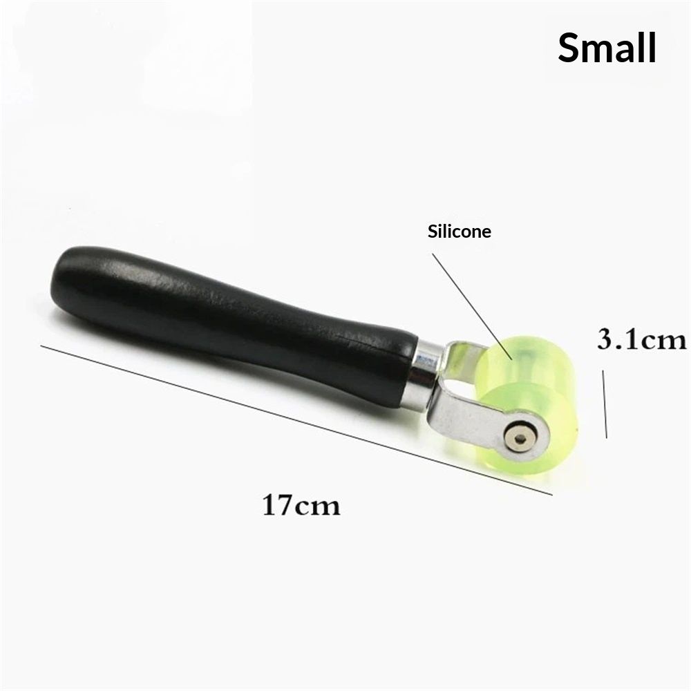 2 Size Car Sound Deadener Rolling Wheel Roller for Easy Application (17.5*5cm+17*3.1cm) – Noise Insulation & Vibration Dampening Tool for Automotive Audio & Heat Mat Installation