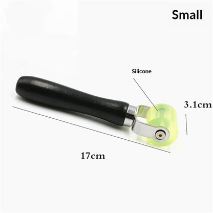 2 Size Car Sound Deadener Rolling Wheel Roller for Easy Application (17.5*5cm+17*3.1cm) – Noise Insulation & Vibration Dampening Tool for Automotive Audio & Heat Mat Installation