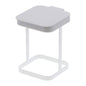 Countertop Trash Can Garbage Bag Holder for Home Kitchen Desktop trash bin, home kitchen storage bin, office paper basket（white）