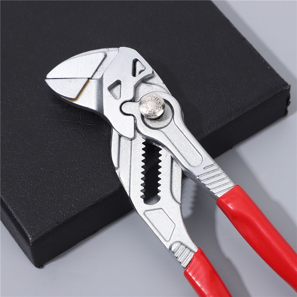 Industrial grade water pump pliers  adjustable anti slip tooth design multifunctional pipe pliers wrench household maintenance tool  7-Inch