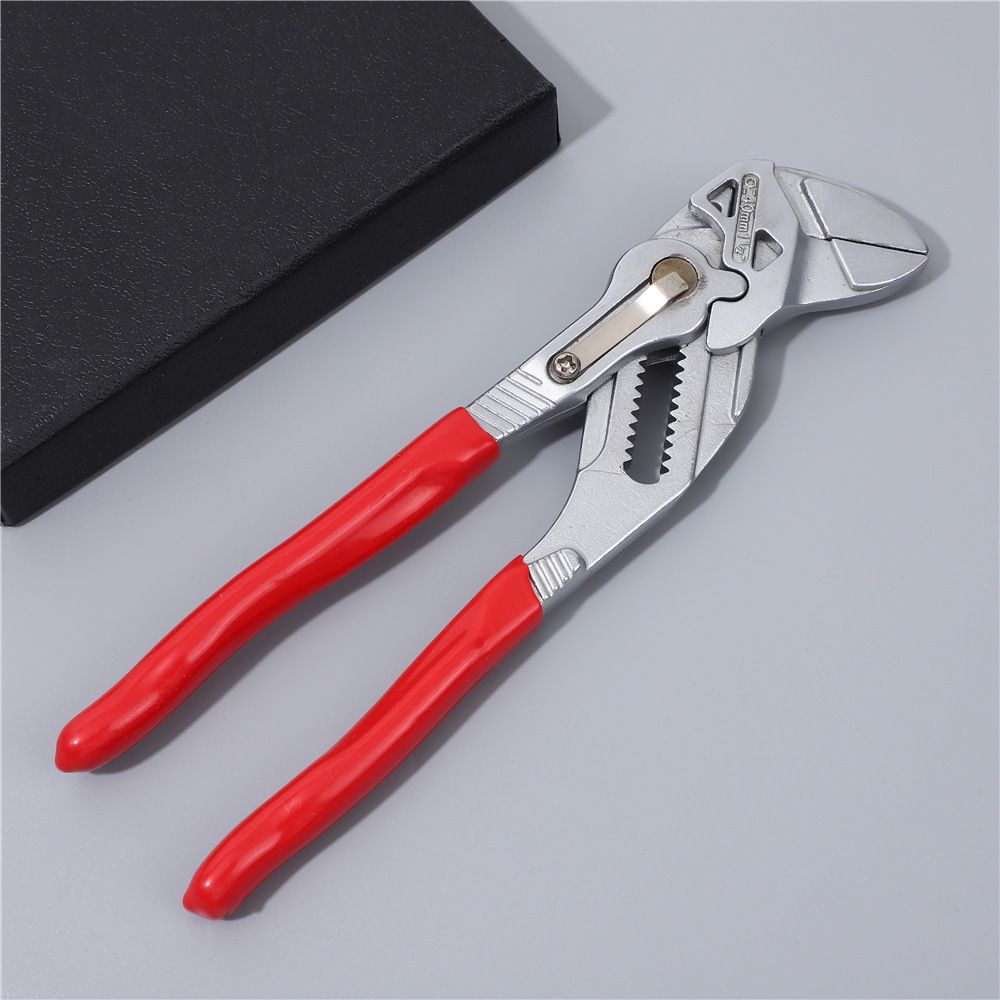 Industrial grade water pump pliers  adjustable anti slip tooth design multifunctional pipe pliers wrench household maintenance tool  7-Inch