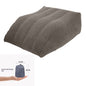 Inflatable Leg Elevation Pillow, Wedge Pillow for Sleeping, Portable Wedge Pillow, Improve Circulataion and Reduce Swelling, for Sleeping, Recovery, Pregnant (Grey+Grey storage bag)