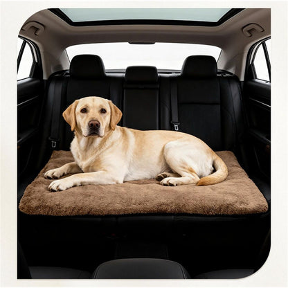 Self Warming Cat Bed Pad Self Heating Pet Mat Warmer Bed Mat for Feral and Indoor Washable Thermal Pet Kennel Pad with Anti-Slip Bottom(Brown,M 45*70*5cm)