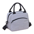 Lunch Bag for Women & Men Adult Insulated Lunch Box, Small Leakproof Cooler Food Lunch Containers Reusable High Capacity Lunch Tote Bags for Work, Travel, Outdoor (gray)