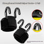 Weight Lifting Hooks (Pair), Wrist Strap Hooks for Weightlifting, Adjustable Men and Women Gym Lifting Straps Hook for Pull-Ups, Deadlifts, Strength Training, and Fitness Workouts
