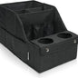 Car Seat Organizer- Backseat Car Organizer with 11 Storages Compartments and 2 Cup Holders, Organizers and Storage, Front Seat for Travel Kids,Black