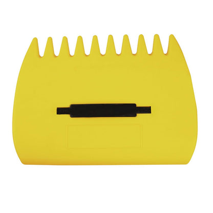 Hand Rakes Leaf Scoops -Large Leaf Grabber for Picking Up Yard Leaves, Lawn Garbage and Grass Clippings (yellow)