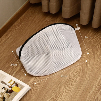 Shoe Washing Machine Bags, 6 PCS Mesh Laundry Bags for Shoes, Sneakers, Trainers, Tennis Shoes, Slippers