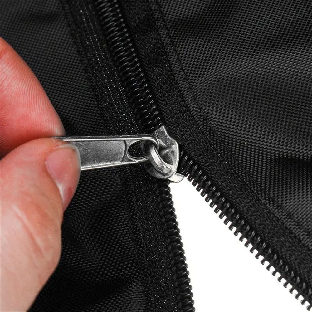 Round Cable Bag, Waterproof Jumper Cable Organizer Storage Bag, Perfect for Jumper Cables,RV Sewer Pipe,EV Charging Cord Storage,Extensions and Garden Hoses,Camper Accessories (Black,oniy bag)