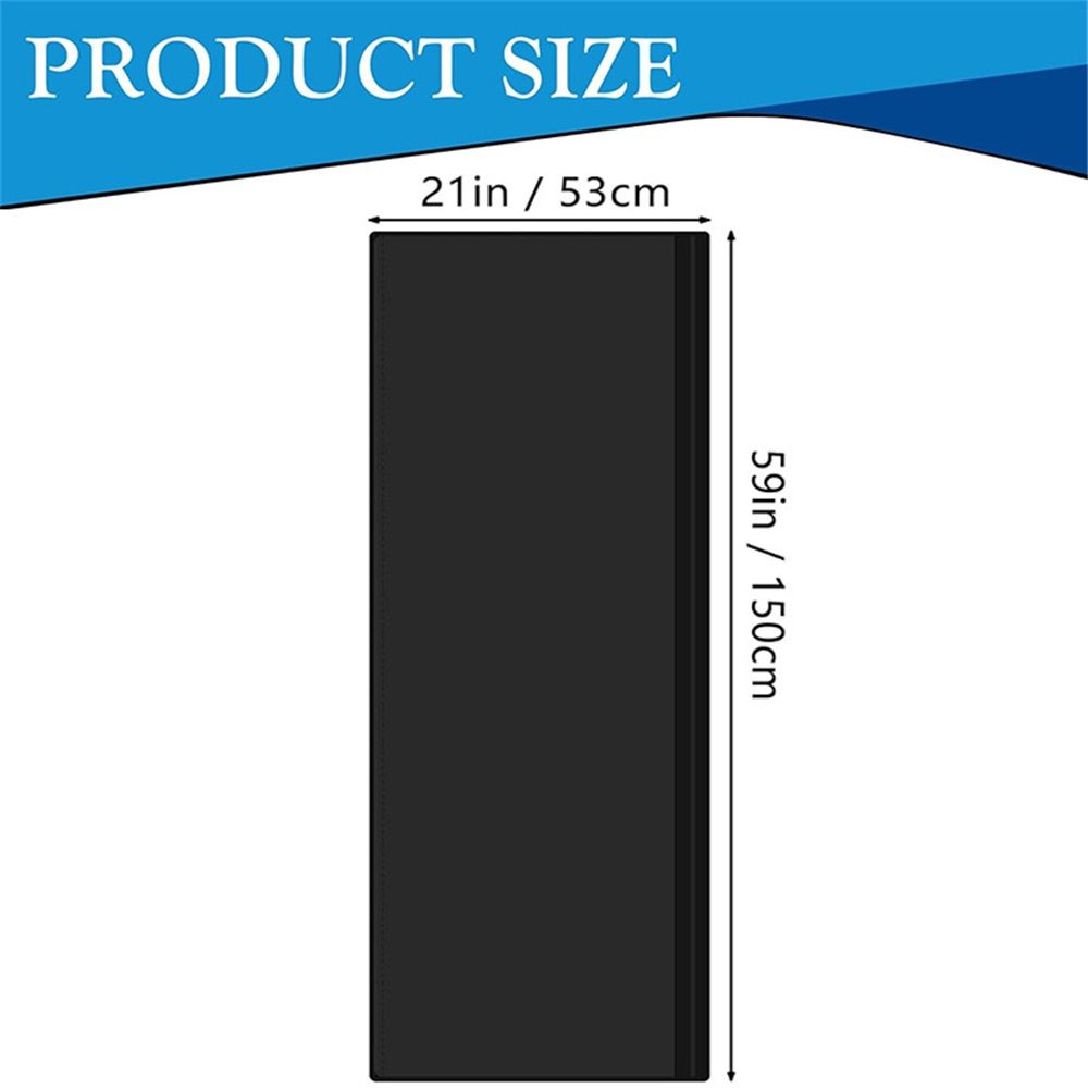 Portable AC Hose Insulation Sleeve, Portable Air Conditioners Insulated Hose Cover Wrap, Fit 5" & 5.9" Diameter Exhaust Hose, Easy Installation with 3*Adjustable Buckle Straps, Black