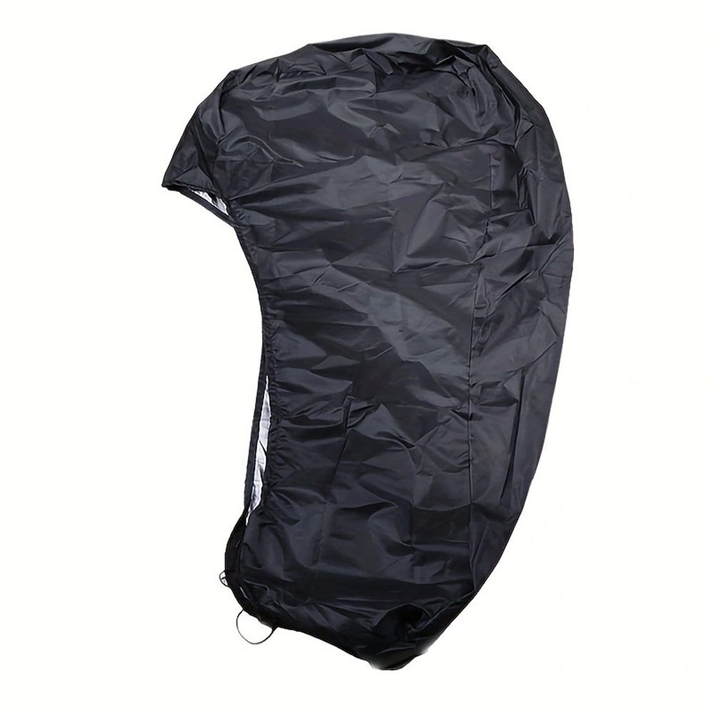 Outboard Motor Covers, Trailerable Full Boat Engine Cover Waterproof Heavy Duty Oxford Fabric with Zipper, Fits 60-100HP Motors