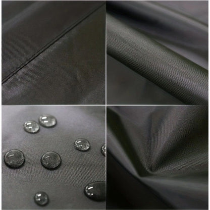Outboard Motor Covers, Trailerable Full Boat Engine Cover Waterproof Heavy Duty Oxford Fabric with Zipper, Fits 60-100HP Motors