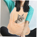 Cat Apron Carrier, Pet Sleeping Bag, Kitten Hands-Free Soft-Sided Carrier Pouch Sling for Small Sized Animals Cat Carrier Pouch Pet Sling Carrier for Small Sized Animals (1Pcs)