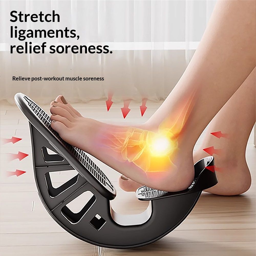 Calf Stretcher for Achilles Tendinitis, Heel, Feet, Shin Splint, Plantar Fasciitis Pain Relief - Stretches Strained Leg Muscle - Ankle Wedge Stretch Improves Flexibility