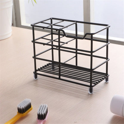 Toothbrush Holder, Electric Toothbrush Holder - Stainless Steel Tooth Brush Holder, Toothpaste Holder Organizer Stand Caddy for Bathroom, Bronze, Pack of 2