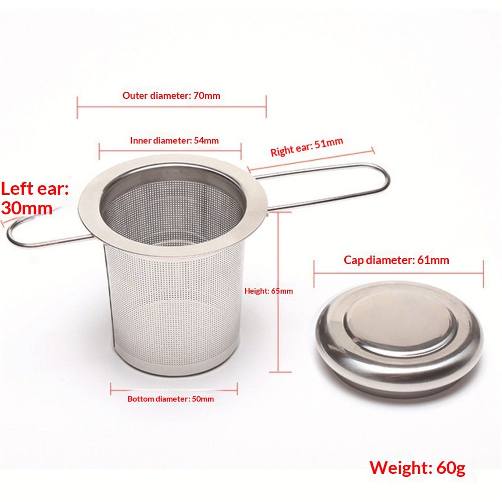 2 Pack Tea Infuser, Stainless Steel Extra Fine Mesh Tea Strainer for Loose Leaf with Foldin Handle Sitting in Mugs, Tea Filters, Tea Strainers, Tea Basket, Infusers Tea Diffuser for Loose Tea Steeper