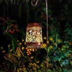 Gifts for Women Men Mom, 2 Pack Hummingbird Solar Lights Outdoor Waterproof, Mothers Day Gifts Decoration Outside for Outdoor, Yard, Lawn, Balcony Garden Decor Solar Lantern