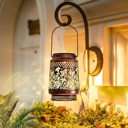 Gifts for Women Men Mom, 2 Pack Hummingbird Solar Lights Outdoor Waterproof, Mothers Day Gifts Decoration Outside for Outdoor, Yard, Lawn, Balcony Garden Decor Solar Lantern