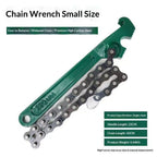 8 Inch Heavy-Duty Ratcheting Chain Wrench Reversible Oil Filter Tool Pipe Fittings Tools  Adjustable chain pliers