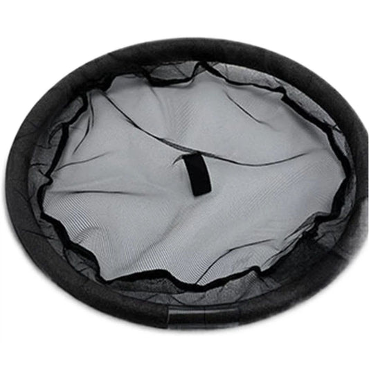 1Pack Floating Flora Fish Barrier Floating Island Plant Protector Round Floating Flora Island for Pond Protects Your Floating Plants from Pond Fish（black 45cm）