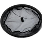 1Pack Floating Flora Fish Barrier Floating Island Plant Protector Round Floating Flora Island for Pond Protects Your Floating Plants from Pond Fish（black 45cm）