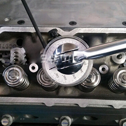 Drive Angle Gauge, 360 Degree 1/2in Adjustable Drive meter Wrench Set, Wrench Angle Gauge Tool for 1/2in Male and Female Drive