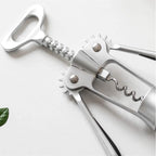 New Upgrade  Corkscrew Wine Bottle Opener, Multifunctional Bottles Opener for Kitchen Restaurant Bars, Professionals or Home use,1 Pcs Wing Corkscrew Bottle Opener,