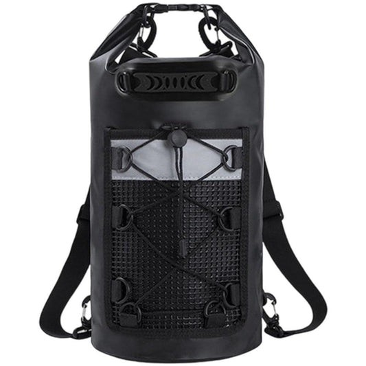 10L Waterproof Dry Bag Lightweight Dry Bag Beach Dry Sack for Travelling Fishing Cycling Kayaking Swimming Boating Beach Accessory, Black