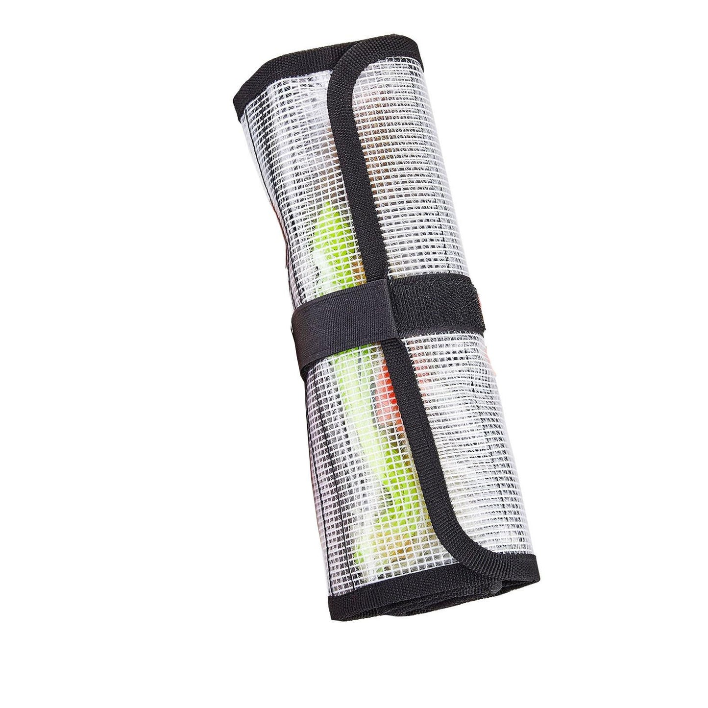 Small Roll Up Storage Bag, 6 Pockets Roll Up Tool Kit, Suitable for Mechanics, Kitchen Storage, Art Sketching, Travelling, （black 2pcs ）