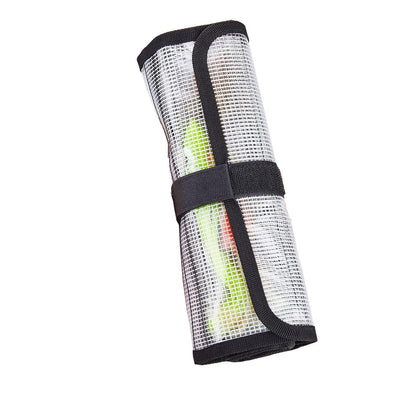 Small Roll Up Storage Bag, 6 Pockets Roll Up Tool Kit, Suitable for Mechanics, Kitchen Storage, Art Sketching, Travelling, （black 2pcs ）