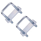 Leaf Spring Clamp Kit Fits Leaf Springs Up, Locks Leaf Springs Together For Stabilizing,Provides Better Control of Axle Torque Pack  4pcs