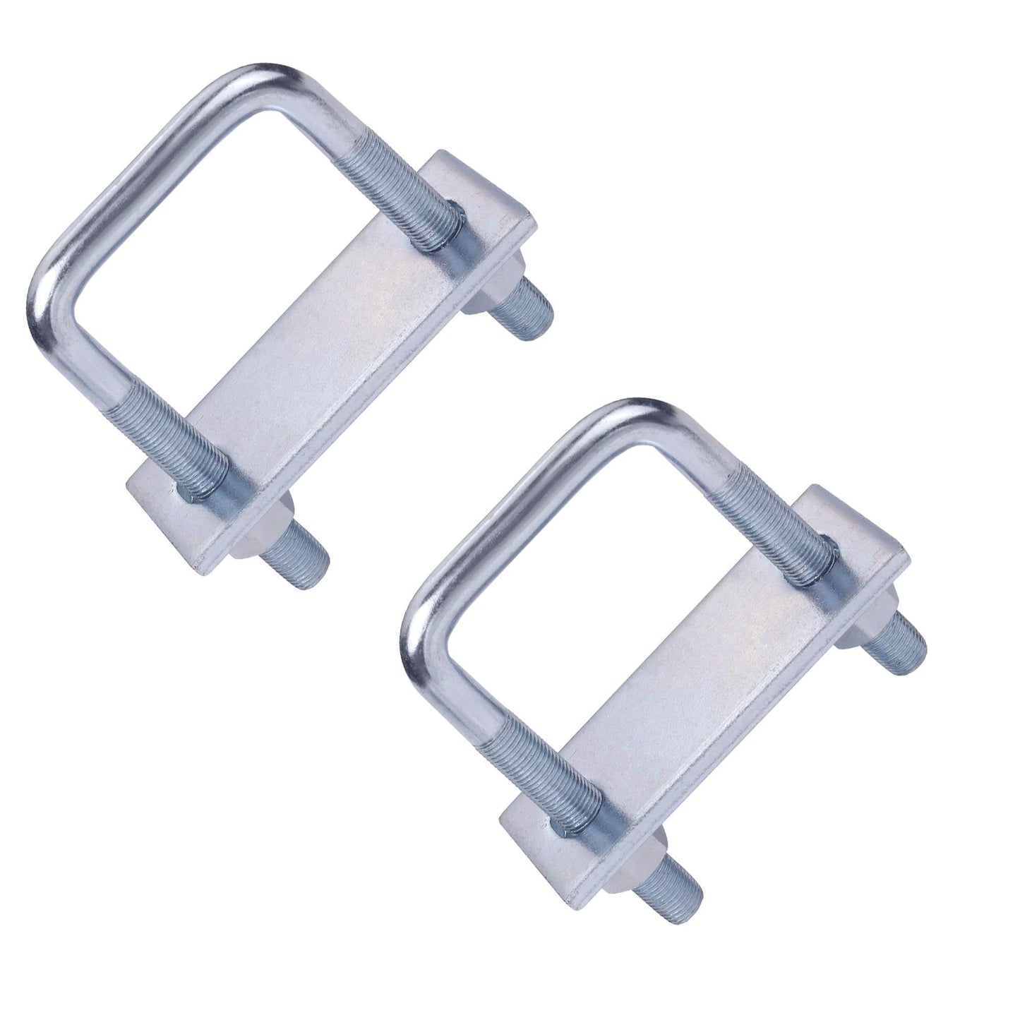 Leaf Spring Clamp Kit Fits Leaf Springs Up, Locks Leaf Springs Together For Stabilizing,Provides Better Control of Axle Torque Pack  4pcs