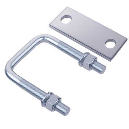 Leaf Spring Clamp Kit Fits Leaf Springs Up, Locks Leaf Springs Together For Stabilizing,Provides Better Control of Axle Torque Pack  4pcs