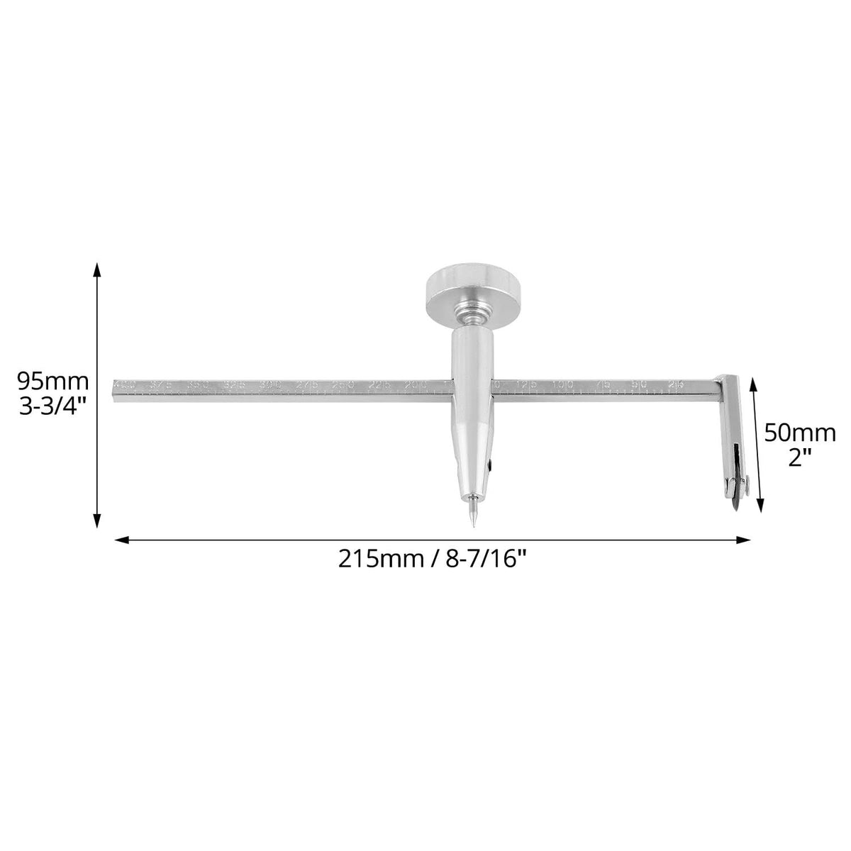 Drywall Circle Cutter, Adjustable Hole Cutter Dry Wall Pivot Point Drywalls Tools Easy Side to Diameter Adjustment for Cut Round Holes in Material and Ceiling Tiles