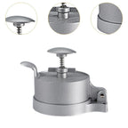 Hamburger Press Patty Maker,with Spring Ejector for Easy Removal, Single, Non-Stick Heavy-Duty Cast Aluminum