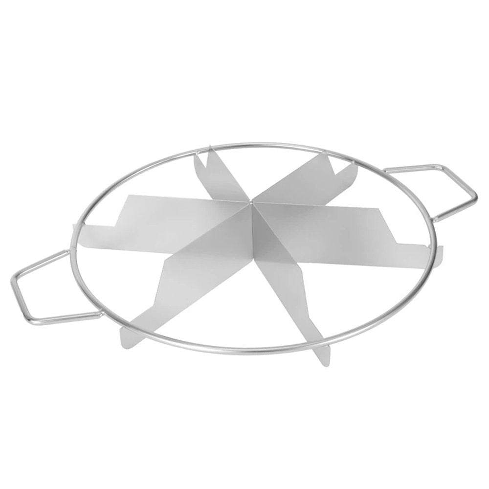Stainless Steel Pie Cutter | 6-Slice Pie Cutter | Creates Beautifully Uniform Slices of Pie | Pie Cutters Medium