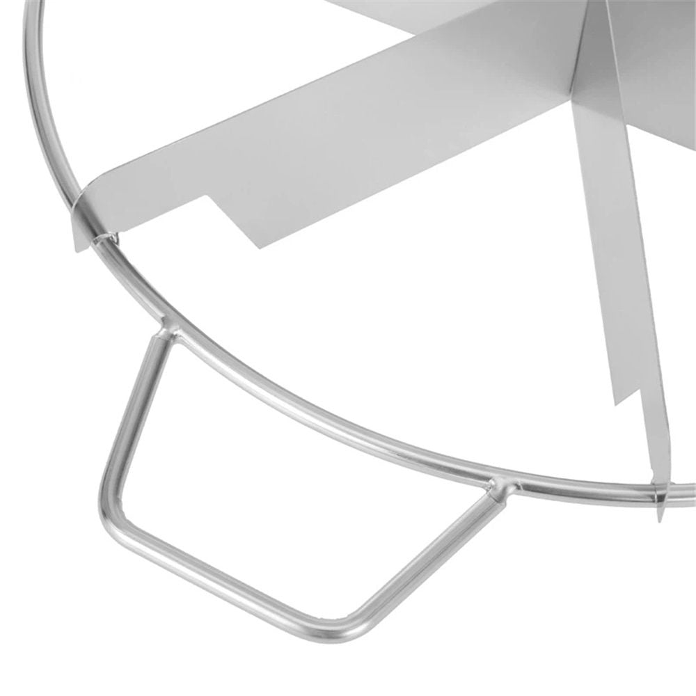 Stainless Steel Pie Cutter | 6-Slice Pie Cutter | Creates Beautifully Uniform Slices of Pie | Pie Cutters Medium