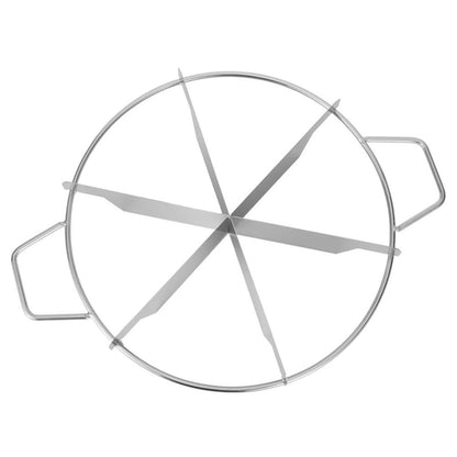 Stainless Steel Pie Cutter | 6-Slice Pie Cutter | Creates Beautifully Uniform Slices of Pie | Pie Cutters Medium