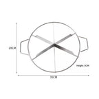 Stainless Steel Pie Cutter | 6-Slice Pie Cutter | Creates Beautifully Uniform Slices of Pie | Pie Cutters Medium